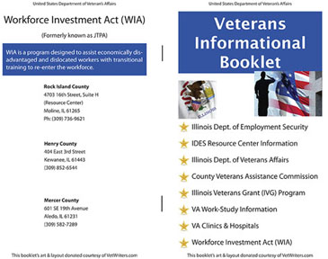 Freedom Road Publishing | Adobe InDesign Veterans Administration Booklet